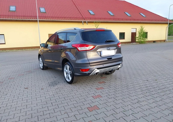 Ford Kuga cena 58900 przebieg: 198000, rok produkcji 2015 z Gryfino małe 379